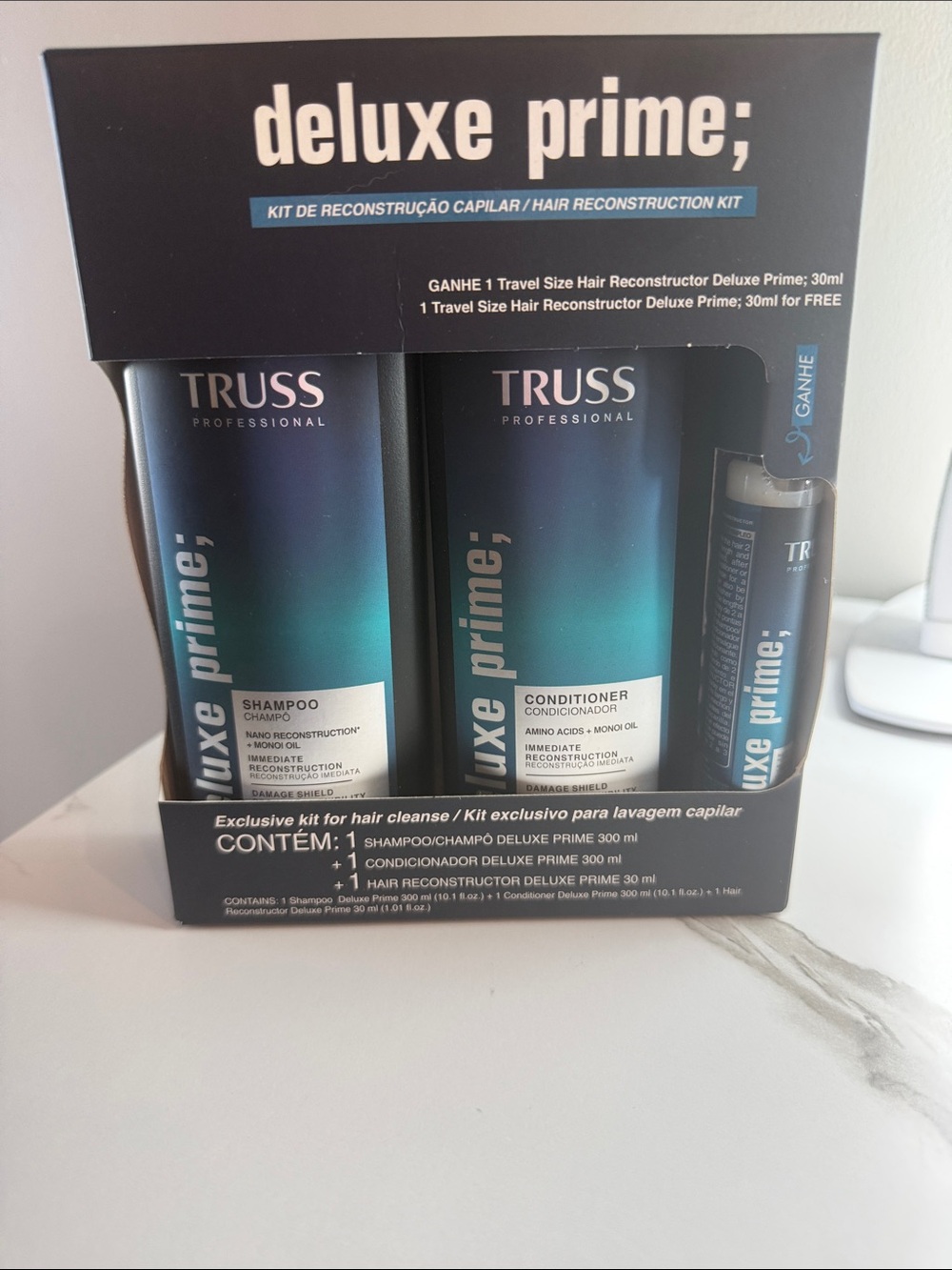 Russ Deluxe Prime Hair Reconstruction Kit - Blue/Green Gradient